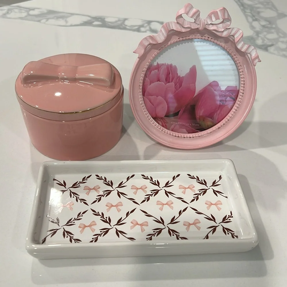 🎀Pic Frame Ring Holder And jewelry box